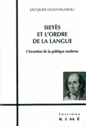 Sieyès et l'ordre de la langue